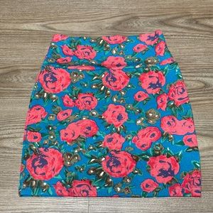 Women’s Floral Mini Skirt